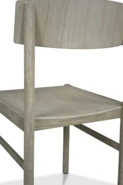 Rod Chair, White Wax Oiled Oak -Gubi Furni Sales mavis chair rod white wax oil 5