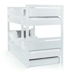 Hammerdal Bunk Bed 90x200 Cm, White