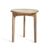 Höllviken Side Table Ø45x50 Cm, White Pigmented Oak -Gubi Furni Sales mavis hollviken side table 45 cm 5
