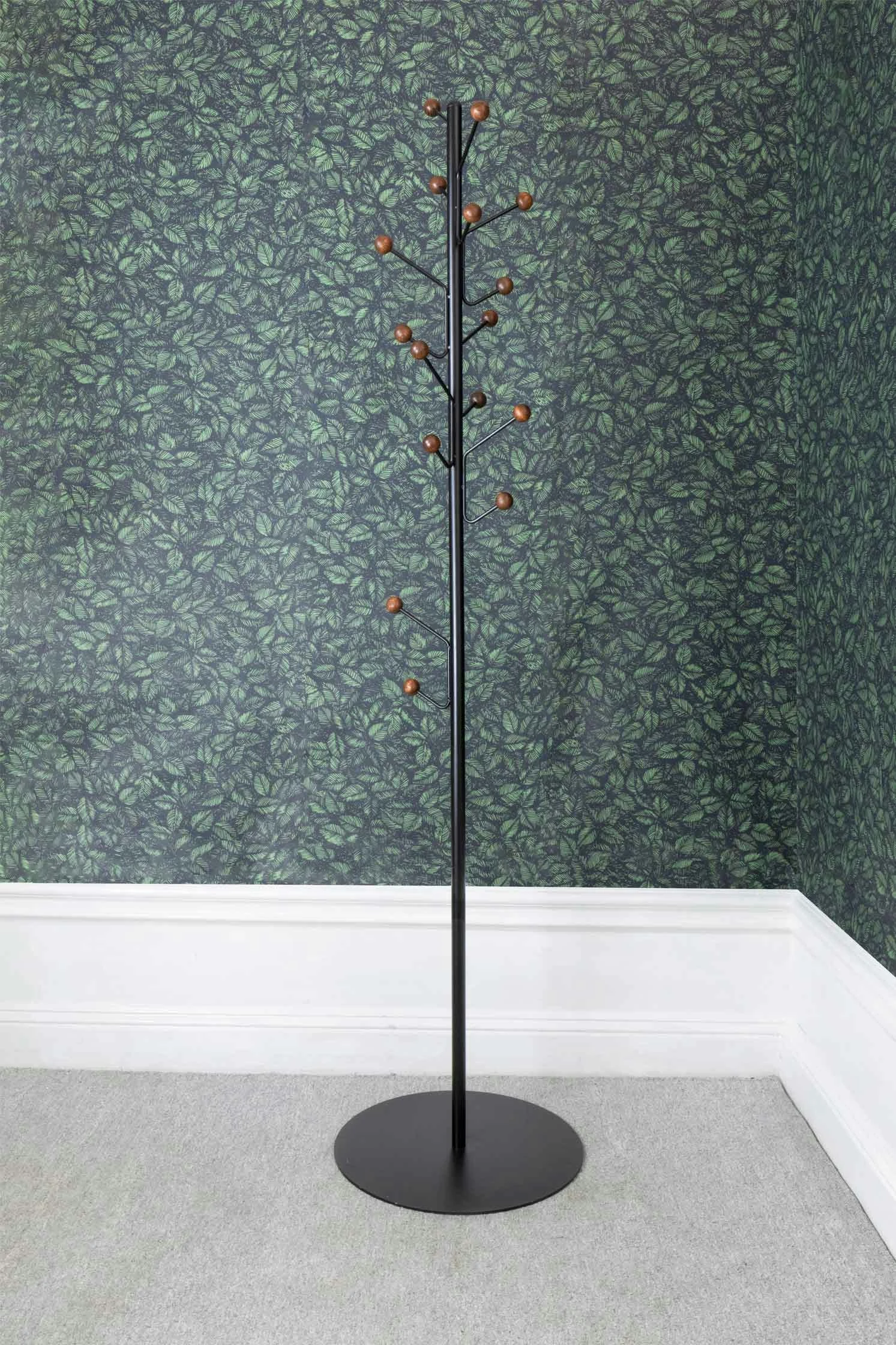 Maze Bill Floor Hanger Hook, Black/Brown 6 Maze Bill Floor Hanger Hook, Black/Brown - Image 4