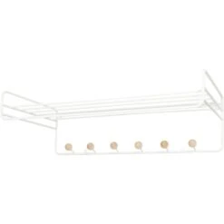 Maze Bill Hat Rack 71 Cm, White / Birch