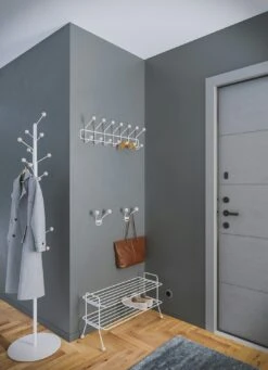 Maze Bill Shoe Shelf, White -Gubi Furni Sales maze bill shoe shelf 20