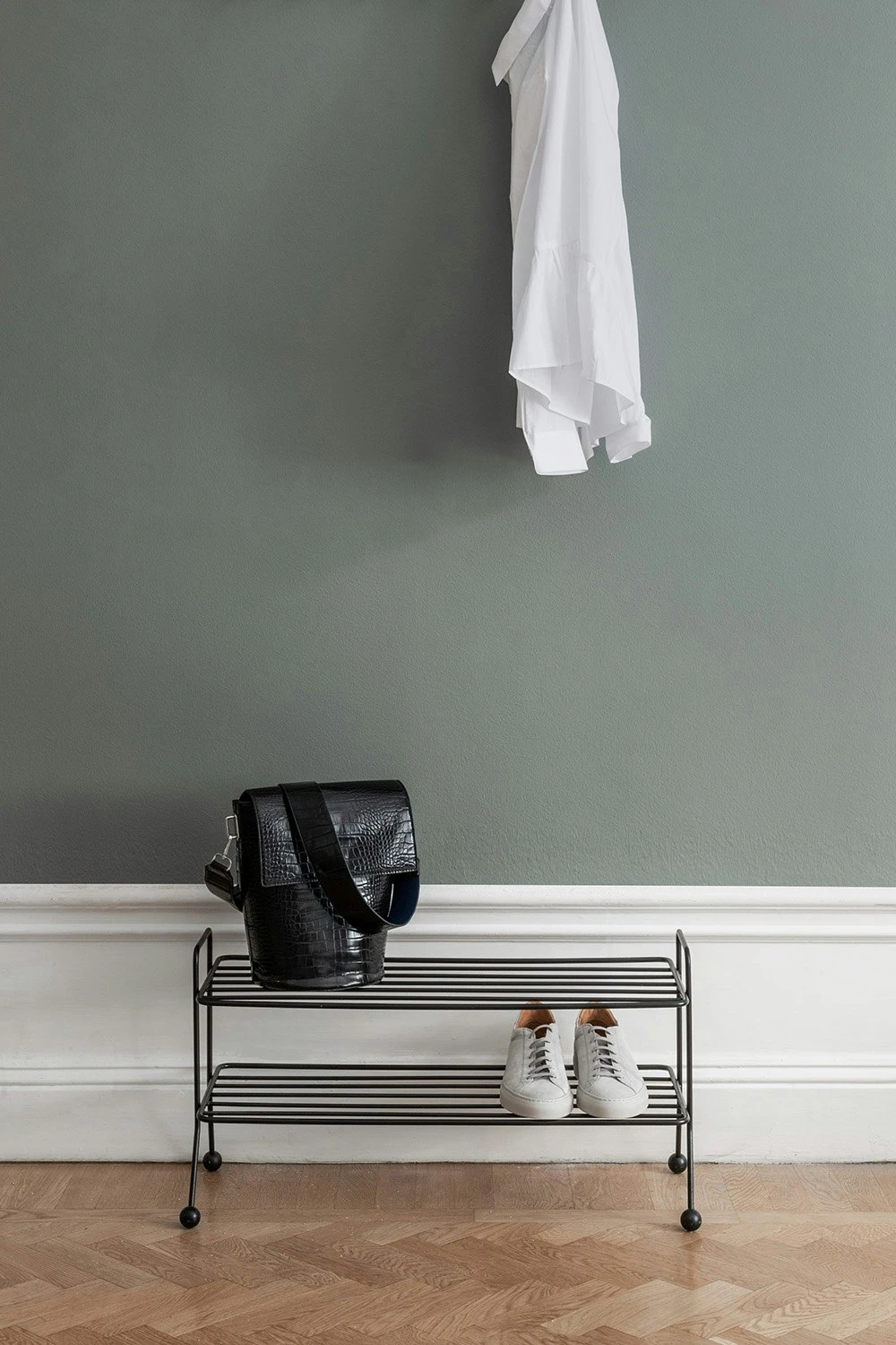 Maze Bill Shoe Shelf, Black 4 Maze Bill Shoe Shelf, Black - Image 2