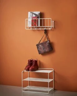 Maze Downtown Shoe Rack, White -Gubi Furni Sales maze downtown shoe rack 20