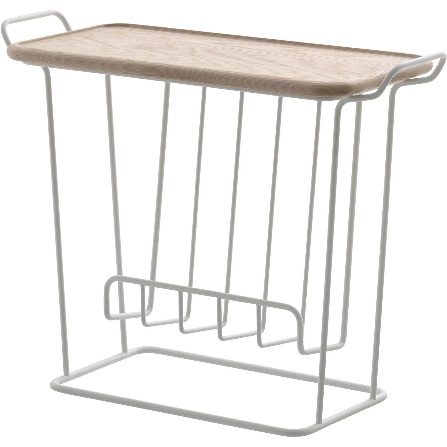 Maze Minnie Mae Wood Sideboard, White / Ash 3 Maze Minnie Mae Wood Sideboard, White / Ash