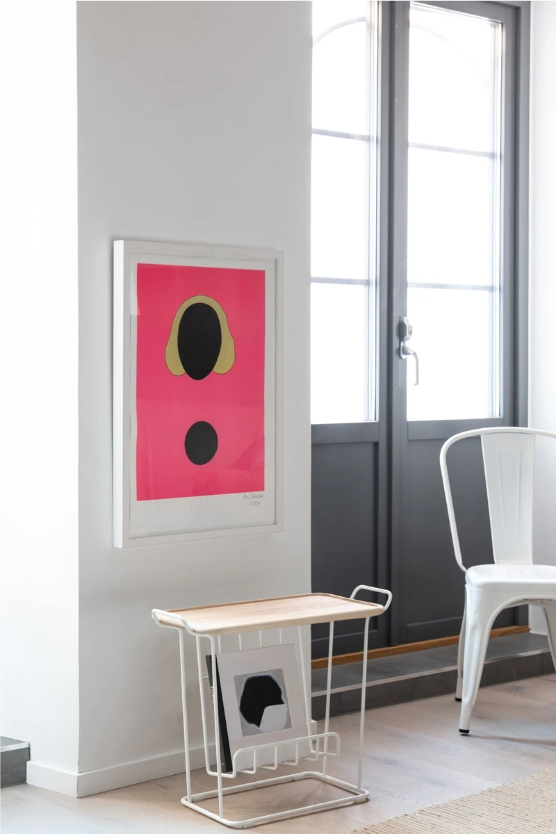 Maze Minnie Mae Wood Sideboard, White / Ash 4 Maze Minnie Mae Wood Sideboard, White / Ash - Image 2