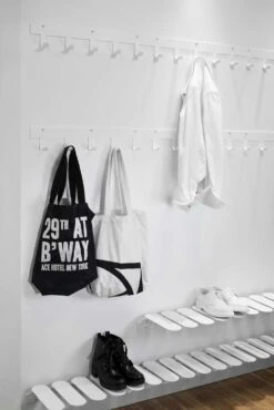 Maze Only Hooks Hanger, White 12 Maze Only Hooks Hanger, White -Gubi Furni Sales maze only hooks hanger 1 1