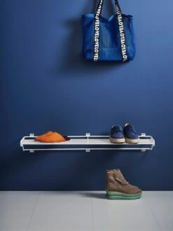 Maze Shoe Shelf L, White -Gubi Furni Sales maze shoe shelf l 22