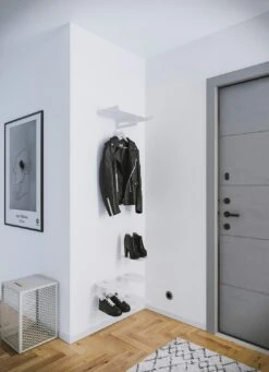 Maze Step S Shoe Shelf, White -Gubi Furni Sales maze step shoe shelf s 14