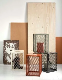 Maze The Cube Side Table, Olive -Gubi Furni Sales maze the cube side table 1 2