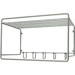 Maze Uptown Hat Rack, Green Grey