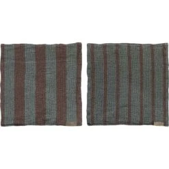 Mette Ditmer ELVIRA Dishcloth 2-pack, Pine Green