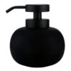 Mette Ditmer Lotus Soap Dispenser Low, Black 2 Mette Ditmer Lotus Soap Dispenser Low, Black -Gubi Furni Sales mette ditmer lotus soap dispenser low 6