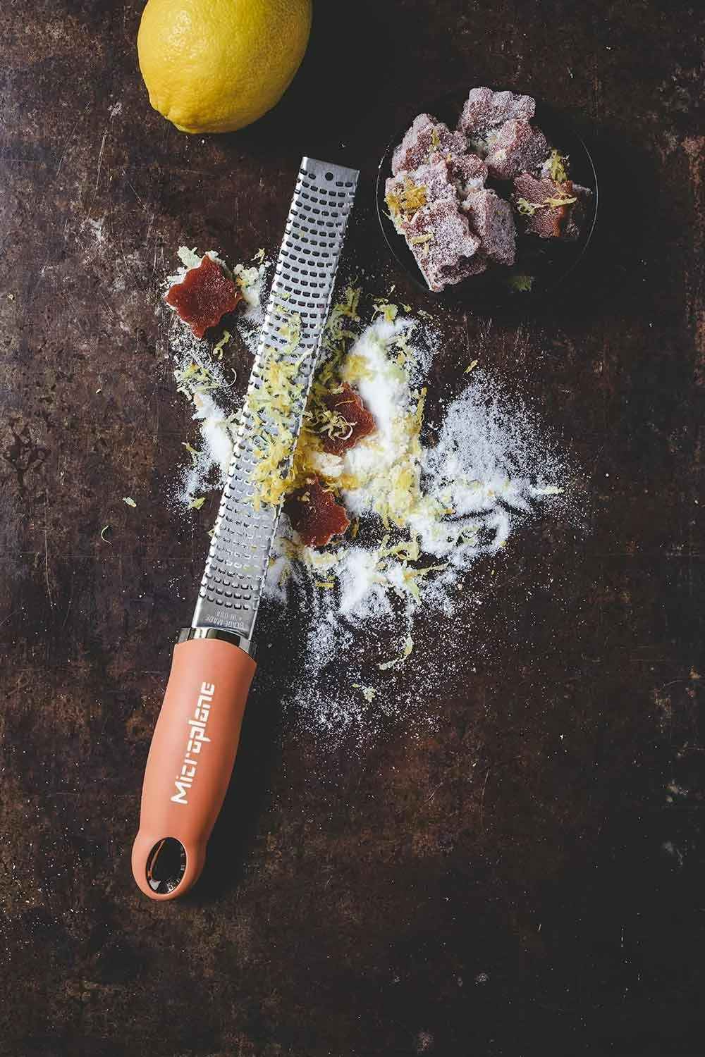 Microplane Premium Classic Zester, Cinnamon 6 Microplane Premium Classic Zester, Cinnamon - Image 4