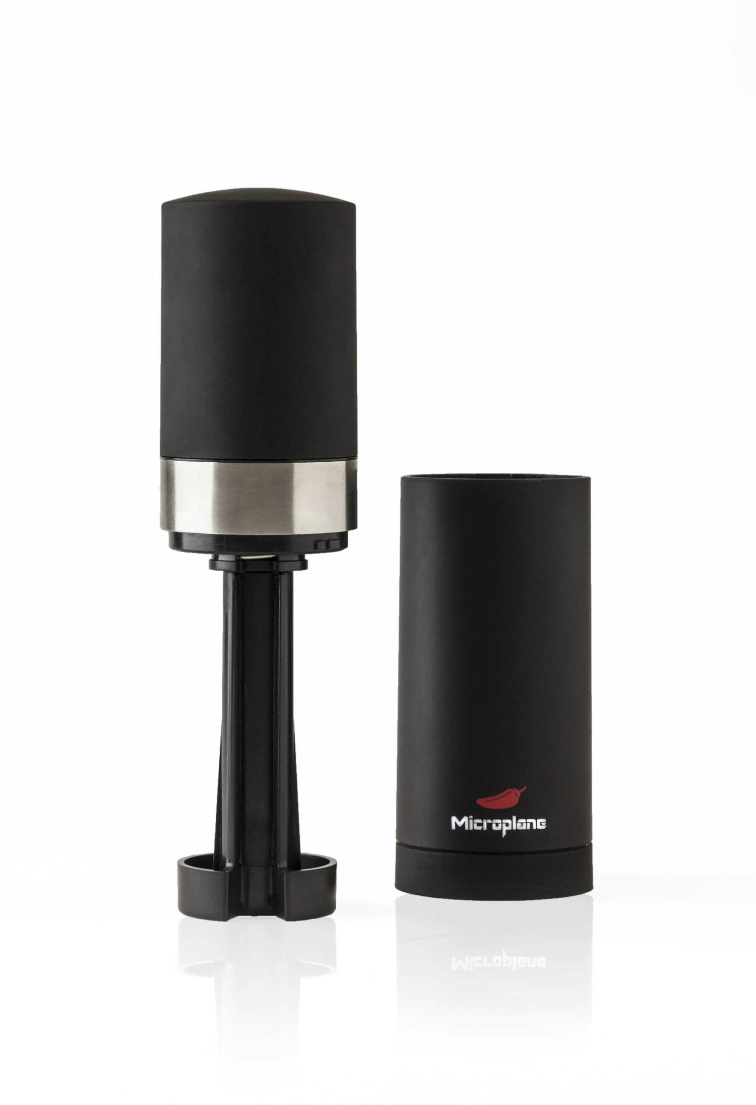 Microplane Spice Mill Chili, Black 4 Microplane Spice Mill Chili, Black - Image 2