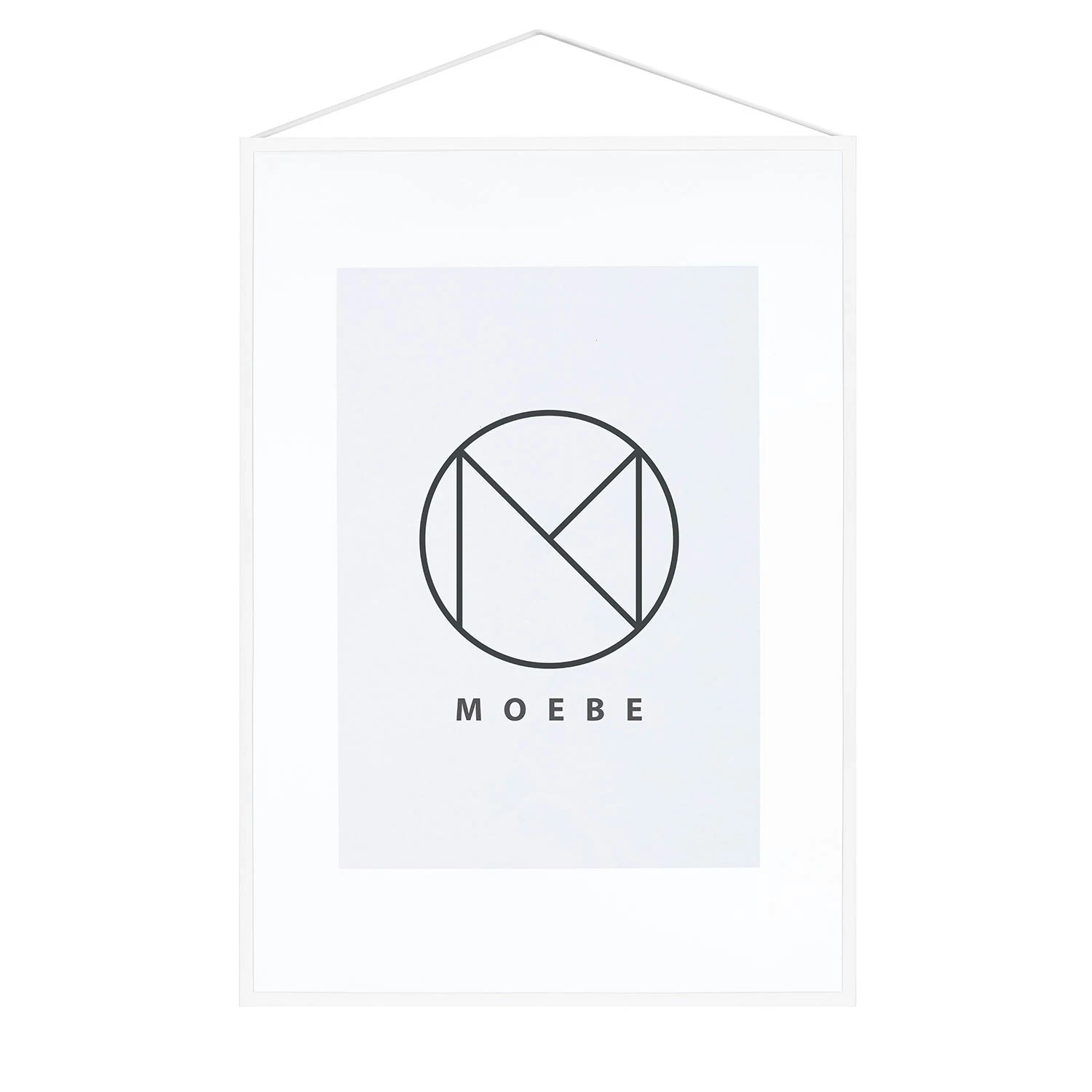 Moebe Frame A2 44x61,5 Cm, White 3 Moebe Frame A2 44x61,5 Cm, White