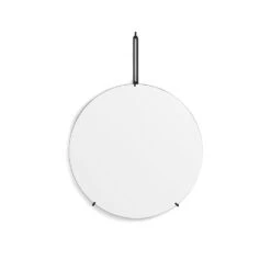 Moebe Wall Mirror Ø 50 Cm, Black