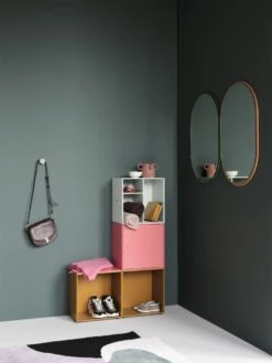 MONTANA Mini Shelf Door 1003, Rhubarb -Gubi Furni Sales montana mini door 34