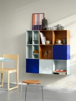 MONTANA Mini 1102 Shelf With Compartments, Mushroom -Gubi Furni Sales montana mini shelf shelves 1102 1