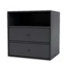 MONTANA Mini 1006 Shelf With Two Drawers, Anthracite 1 MONTANA Mini 1006 Shelf With Two Drawers, Anthracite -Gubi Furni Sales montana mini shelf two drawers 1006 11