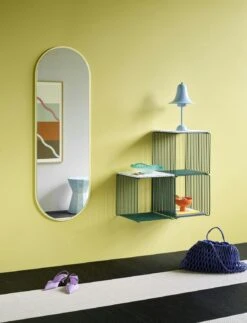 MONTANA Panton Wire Shelf 34, Pine -Gubi Furni Sales montana panton wire storage 34 32