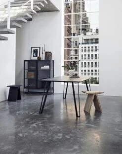 Muubs Angle Stool Solid Oak, Natural / Oil 10 Muubs Angle Stool Solid Oak, Natural / Oil -Gubi Furni Sales muubs angle stool solid oak 6