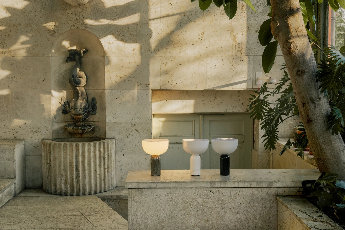 New Works Kizu Portable Table Lamp, White Marble 7 New Works Kizu Portable Table Lamp, White Marble - Image 5