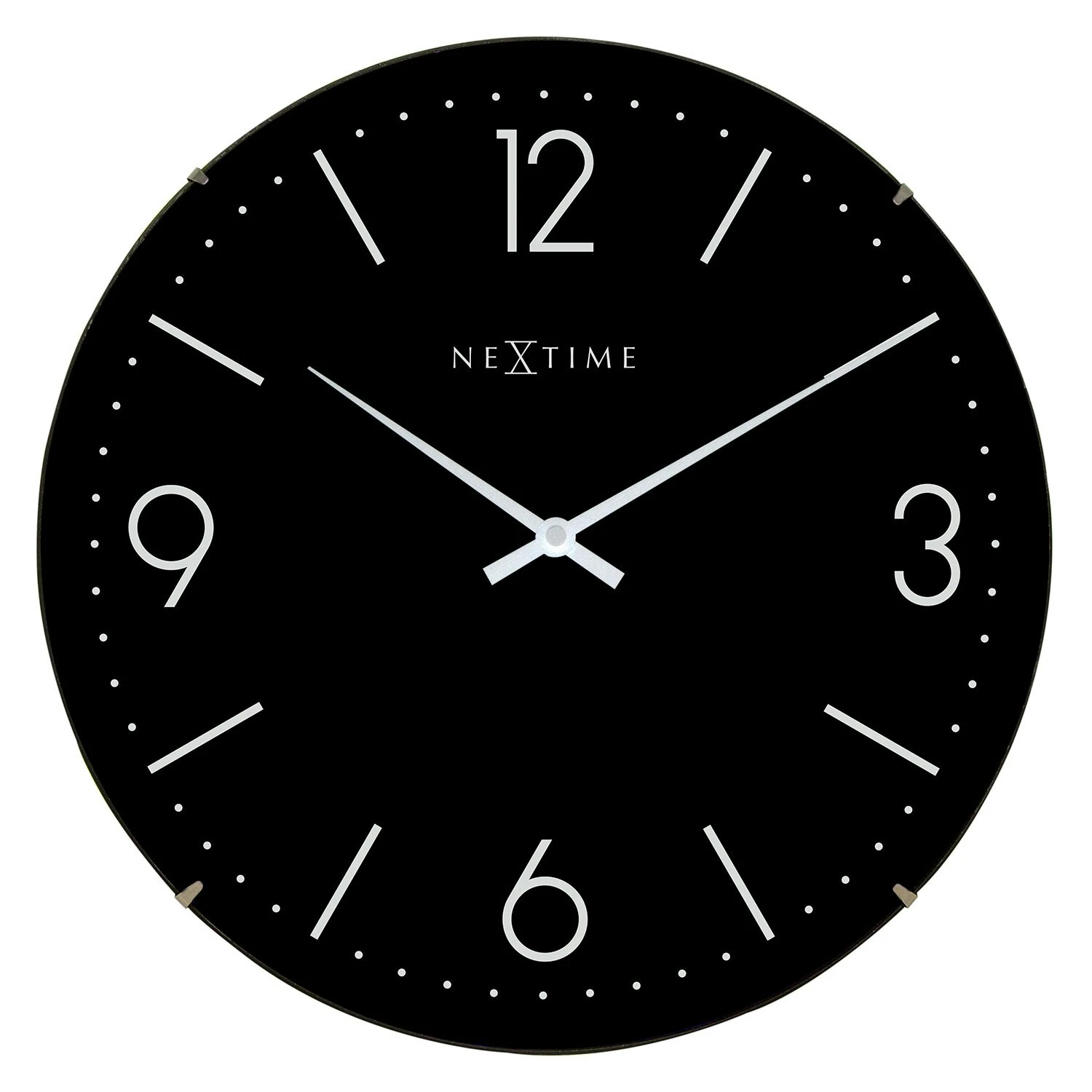 NeXtime Basic Dome Wall Clock, Black 3 NeXtime Basic Dome Wall Clock, Black