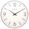 NeXtime Basic Dome Wall Clock, White -Gubi Furni Sales nextime basic dome wall clock white 0