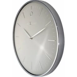NeXtime Glamour Wall Clock, Grey -Gubi Furni Sales nextime glamour wall clock 7