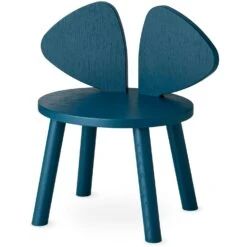 Nofred Mouse Chair, Petroleum