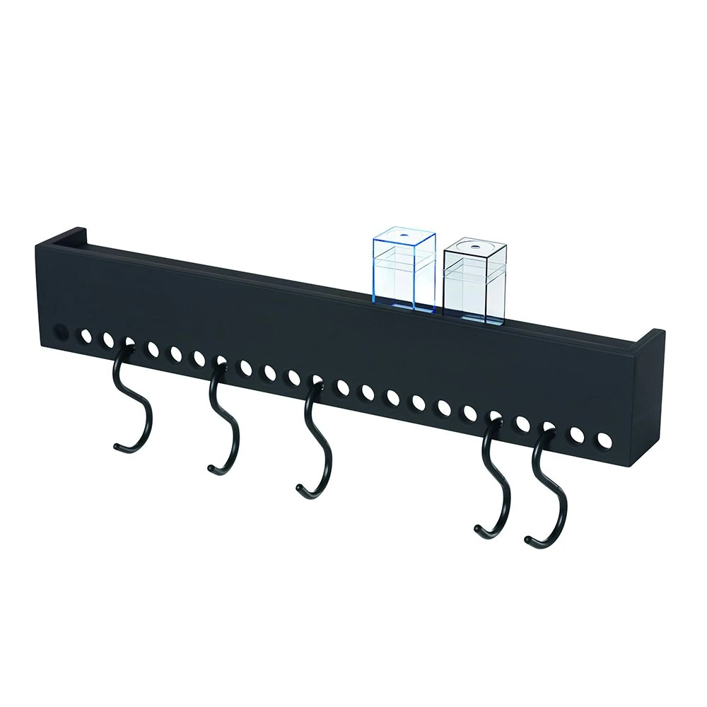 So-Hooked Shelf 60 Cm, Black 3 So-Hooked Shelf 60 Cm, Black