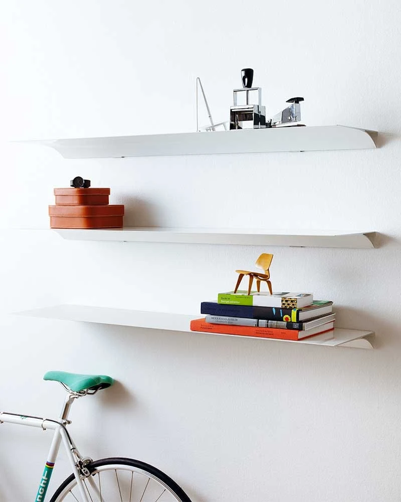 Exilis Basic 28x78 Wall Shelf, Aluminium 4 Exilis Basic 28x78 Wall Shelf, Aluminium - Image 2