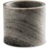 Brown Marble Candle Holder, Large -Gubi Furni Sales nordstjerne brown marble candle holder large 2