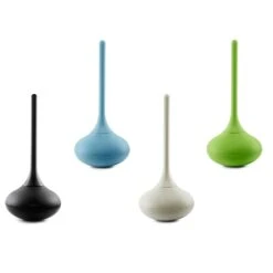 Normann Copenhagen Ballo Toilet Brush, Light Grey -Gubi Furni Sales normann copenhagen ballo toilet brush black 1 1