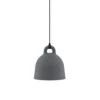 Normann Copenhagen Bell Pendant 350 Mm, Grey -Gubi Furni Sales normann copenhagen bell lamp small 8