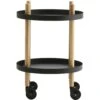 Normann Copenhagen Block Table Ø45 Cm, Black -Gubi Furni Sales normann copenhagen block table 45 cm 6