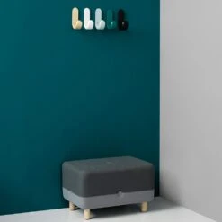 Normann Copenhagen Curve Hook 17,7x5,3 Cm, Nature -Gubi Furni Sales normann copenhagen curve hook 3 1