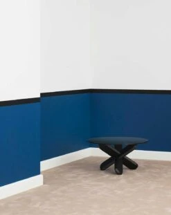 Normann Copenhagen Ding Table, Clear Glass/Oak -Gubi Furni Sales normann copenhagen ding table 0