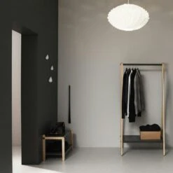 Normann Copenhagen Dropit Hooks Large Walnut - 2 Pcs -Gubi Furni Sales normann copenhagen dropit hanger large 2 pcs 1