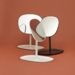 Normann Copenhagen Flip Mirror, Black -Gubi Furni Sales normann copenhagen flip mirror black 4 1