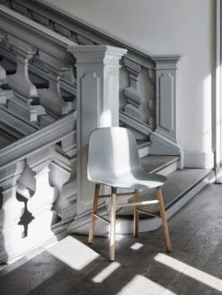 Normann Copenhagen Form Chair Oak Frame, Grey -Gubi Furni Sales normann copenhagen form chair oak frame 2