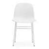 Normann Copenhagen Form Chair Steel Frame, White 2 Normann Copenhagen Form Chair Steel Frame, White -Gubi Furni Sales normann copenhagen form chair steel frame 2
