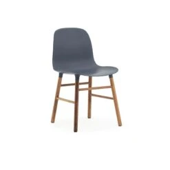 Normann Copenhagen Form Chair Walnut Frame, Grey -Gubi Furni Sales normann copenhagen form chair walnut frame 5