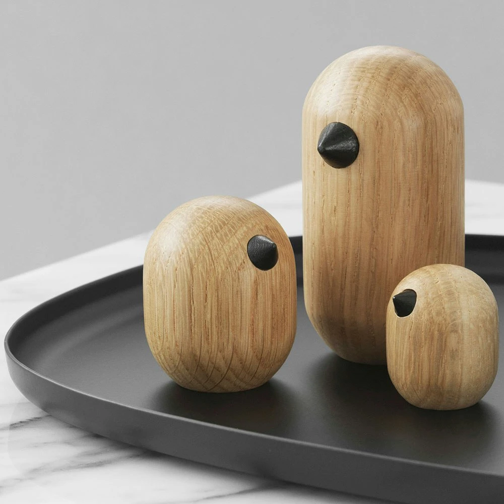 Normann Copenhagen Little Bird 7 Cm, Oak 5 Normann Copenhagen Little Bird 7 Cm, Oak - Image 3