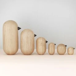 Normann Copenhagen Little Bird 3 Cm, Oak -Gubi Furni Sales normann copenhagen little bird 10 cm yellow 3 8