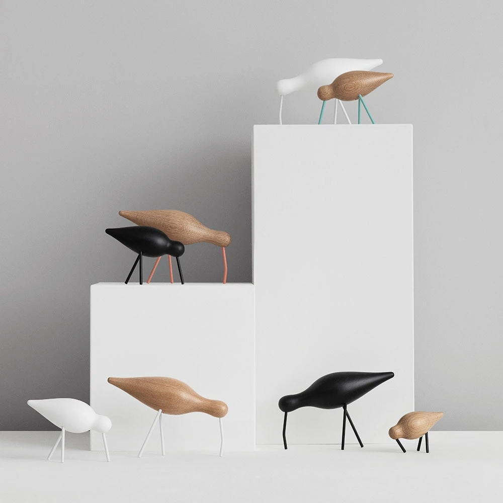 Normann Copenhagen Shorebird Medium, White 7 Normann Copenhagen Shorebird Medium, White - Image 5