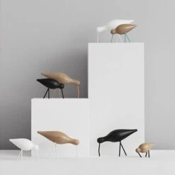 Normann Copenhagen Shorebird Small, Black/Black -Gubi Furni Sales normann copenhagen shorebird small 2
