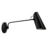 Northern Birdy Swing Wall Lamp, Black -Gubi Furni Sales northern birdy wall lamp black 0