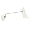 Northern Birdy Swing Wall Lamp, White/Metallic